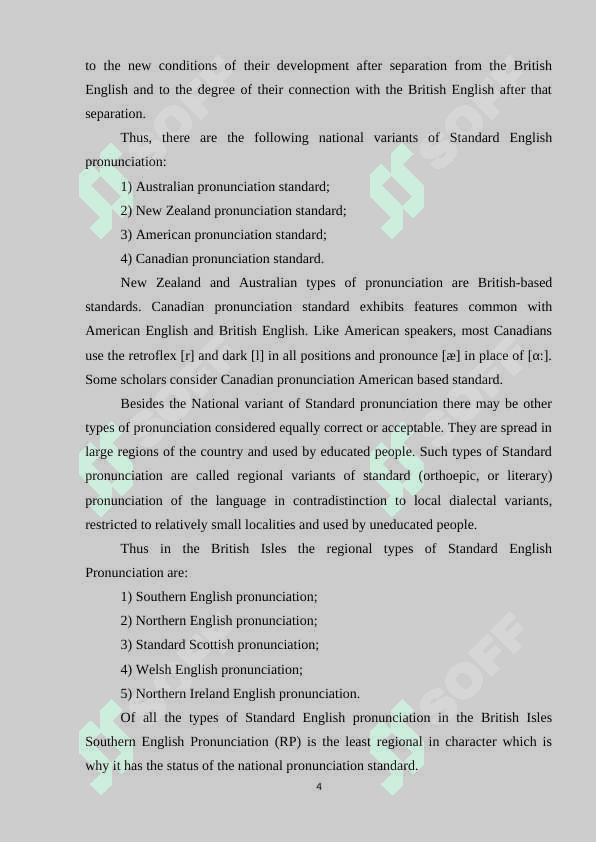 THE CANADIAN AND AUSTRALIAN TYPES OF PRONUNCIATION 4