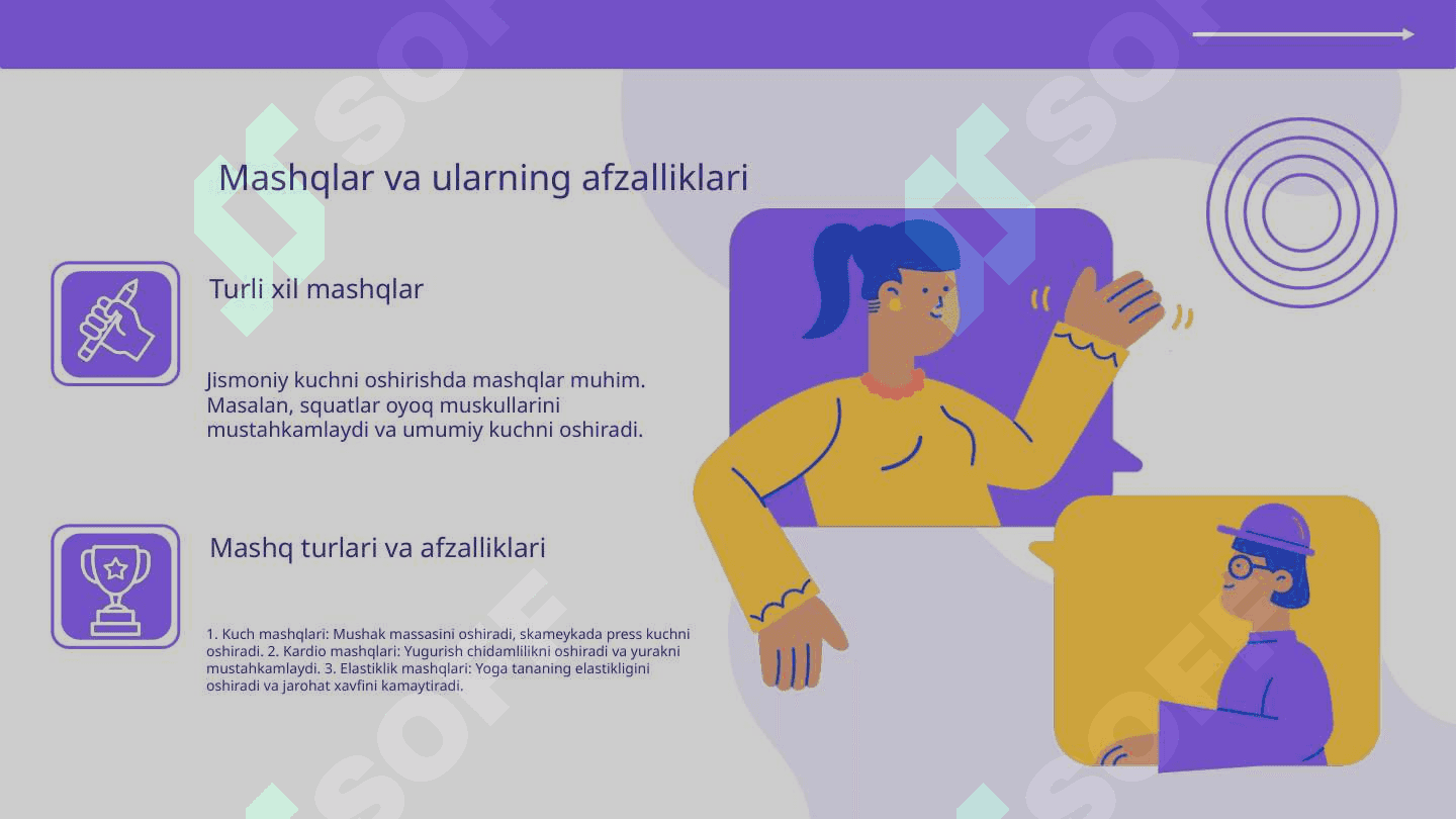 Trenajorlarda (umumiy kuch) jismoniy sifatini rivojlantirish 4