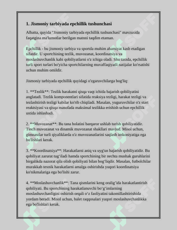JISMONIY TARBIYADA EPCHILLIK SIFATLARINI RIVOJLANTIRISHDA QO'LLANILUVCHI USULLAR 3