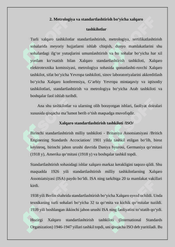 Metrologiya va metrologik ta'minot. 4
