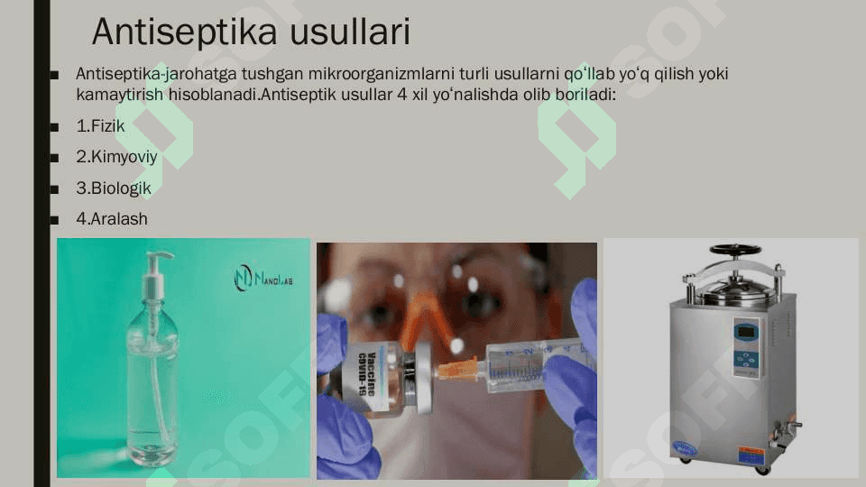Antiseptika 2