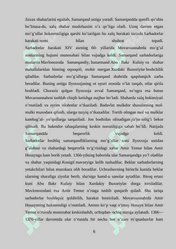 Amir Temur davlat boshqaruv tizimi 6