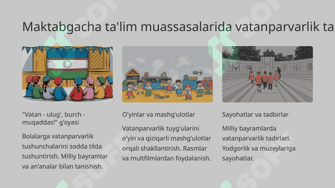 Yoshlarni harbiy-vatanparvarlik ruhida tarbiyalash tadbirlarini yanada kuchaytirish 6