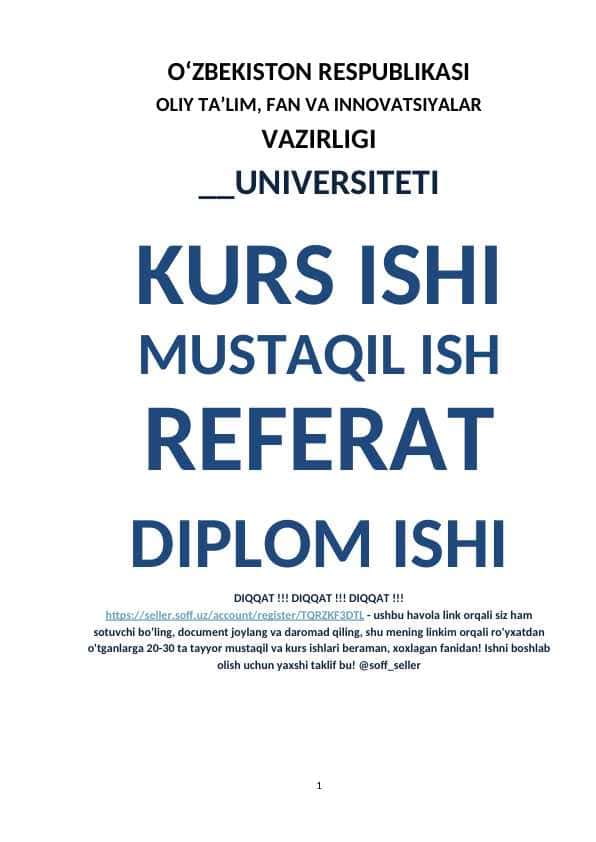 UMUMTA’LIM MAKTABLARINING 10-11 SINF O‘QUVCHILARIGA SINF SOATLARINI INVARIANT USULDA O‘TKAZISH TEXNOLOGIYASI