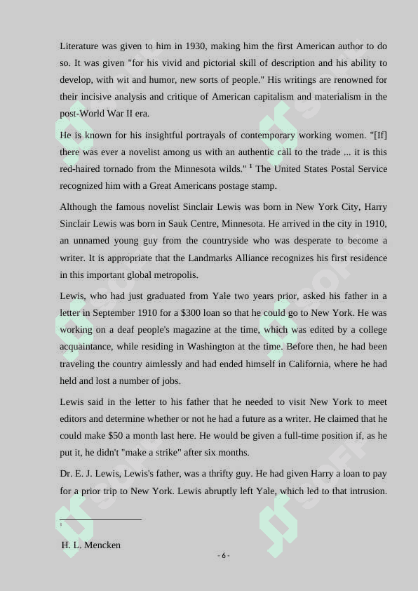 Social aspects of academic life in S.Lewis’ novel “Arrowsmith” 6