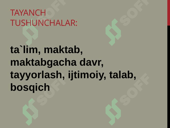 BOLANI MAKTAB TA’LIMIGA TAYYORLASHGA TA’SIR ETUVCHI OMILLAR 3