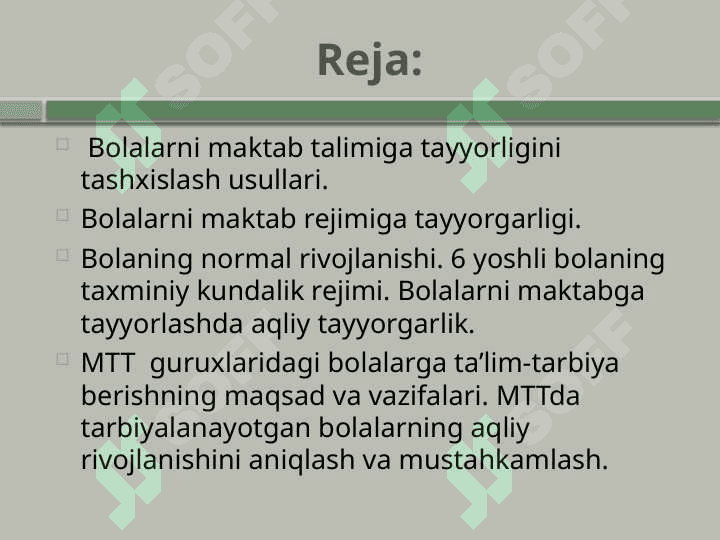 BOLANING MAKTAB TA’LIMIGA TAYYORLIGI TAHLILI 2