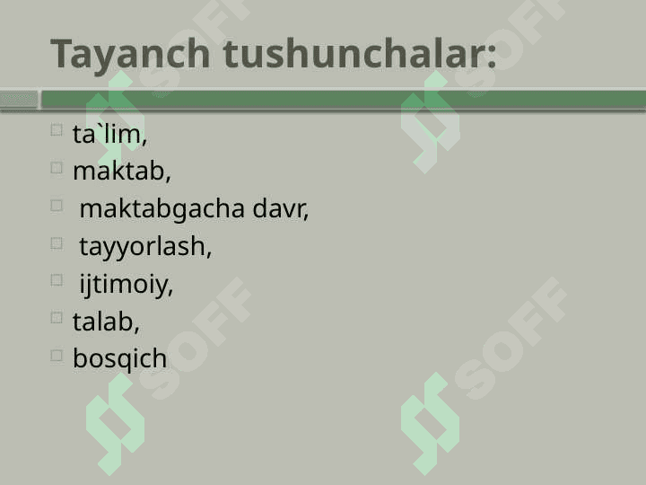 BOLANING MAKTAB TA’LIMIGA TAYYORLIGI TAHLILI 3