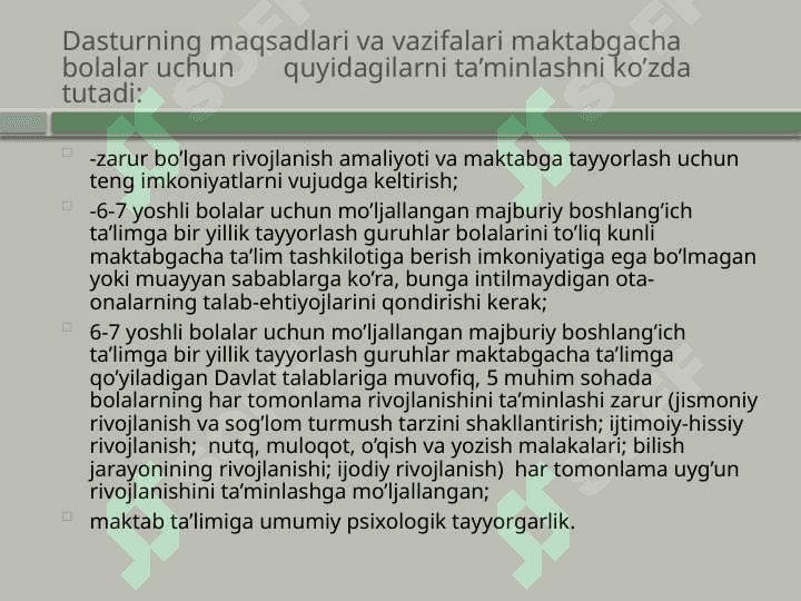 BOLANING MAKTAB TA’LIMIGA TAYYORLIGI TAHLILI 7