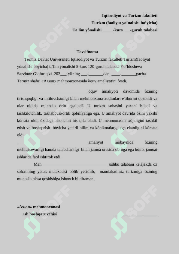 Asson mehmonxnasi 2