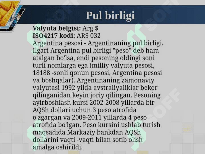 Pul haqidagi nazariyalar 2