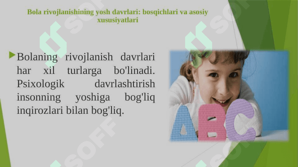O‘yinlarni tanlash. O‘yinlarning yoshga bog‘liqligi. 6