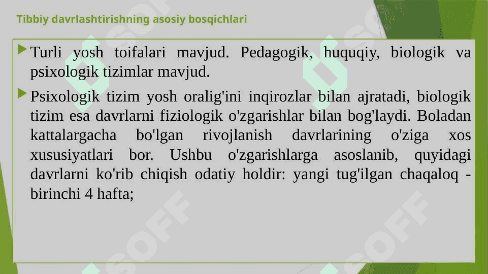 O‘yinlarni tanlash. O‘yinlarning yoshga bog‘liqligi. 7
