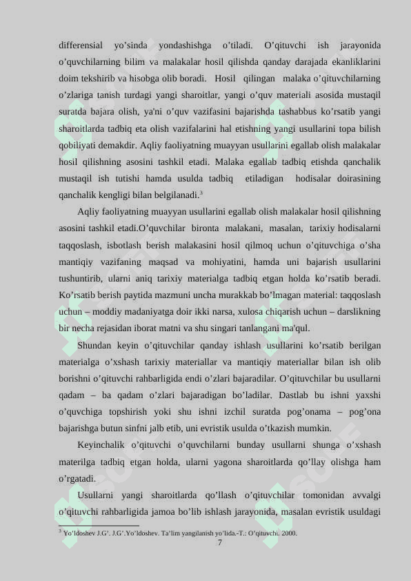 Maktabda tarix o'qitishning tarbiyaviy ahamiyati 7