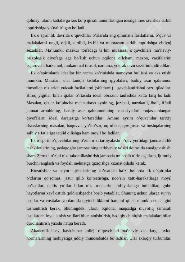 ILK O‘SPIRINLIK YOSHI  DAVRIDA PSIXIK  RIVOJLANISH XUSUSIYATLARI 5