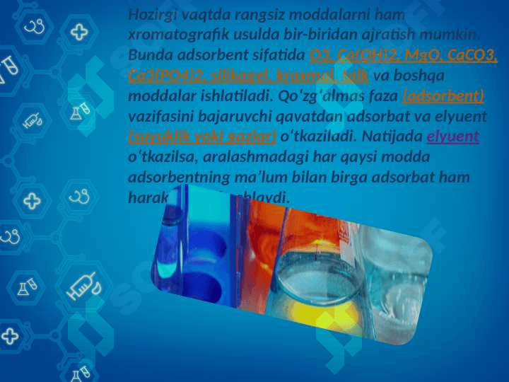 Oqsillarni xromotografiya usulida aniqlash 6