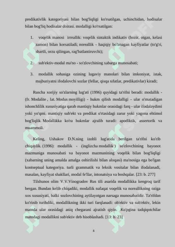 Modal so'zlarning stilistik xususiyatlari 6