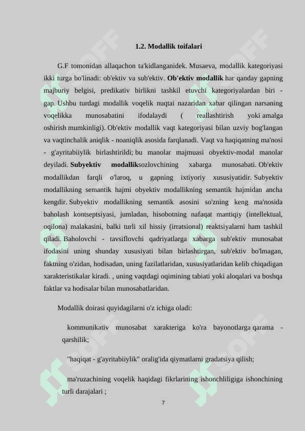 Modal so'zlarning stilistik xususiyatlari 7