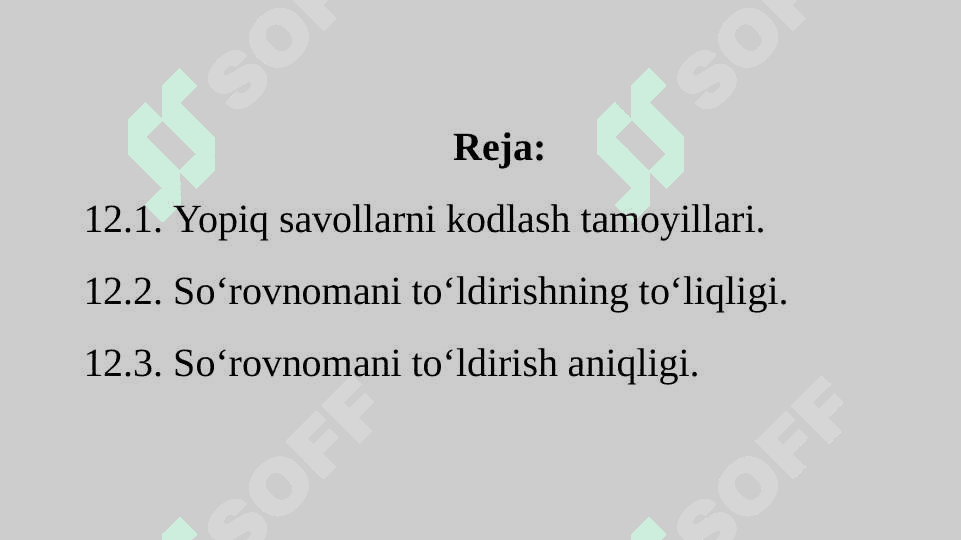 Sotsiologik tadqiqot natijalarini tahlil qilish va umumlashtirish. 2