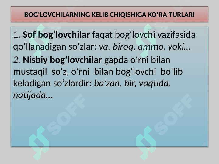 YORDAMCHI SO‘ZLAR 8