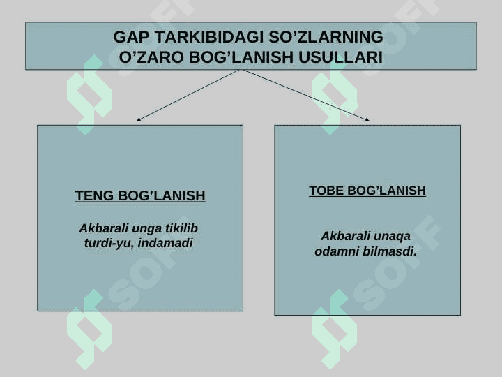 SINTAKSIS. SO’ZLARNING TENG VA TOBE BOG’LANISHI. SO’Z BIRIKMASI, UNING TURLARI, XUSUSIYATLARI 3