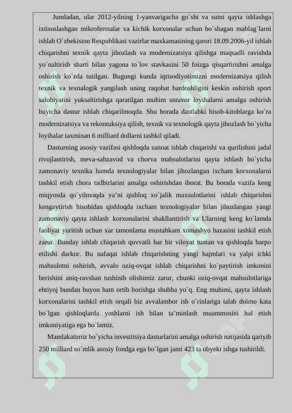 Diplom ish: Tabiiy gazlarni quritish (suvsizlartirish) jarayonini avtomatlashtirilgan boshqaruv tizimi 4