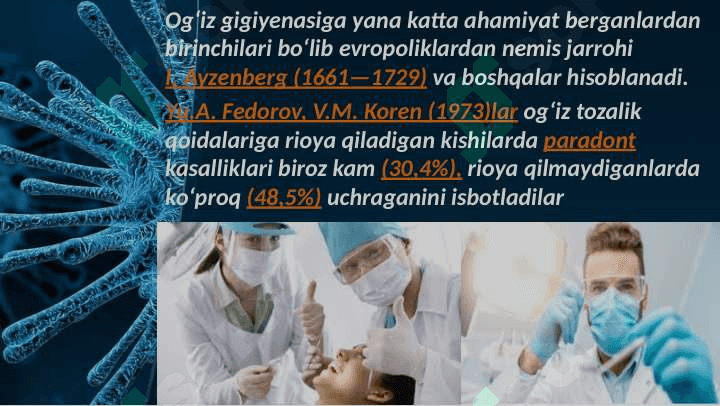 Og'iz bo'shlig'i shaxsiy gigiyena qoidalari. 4