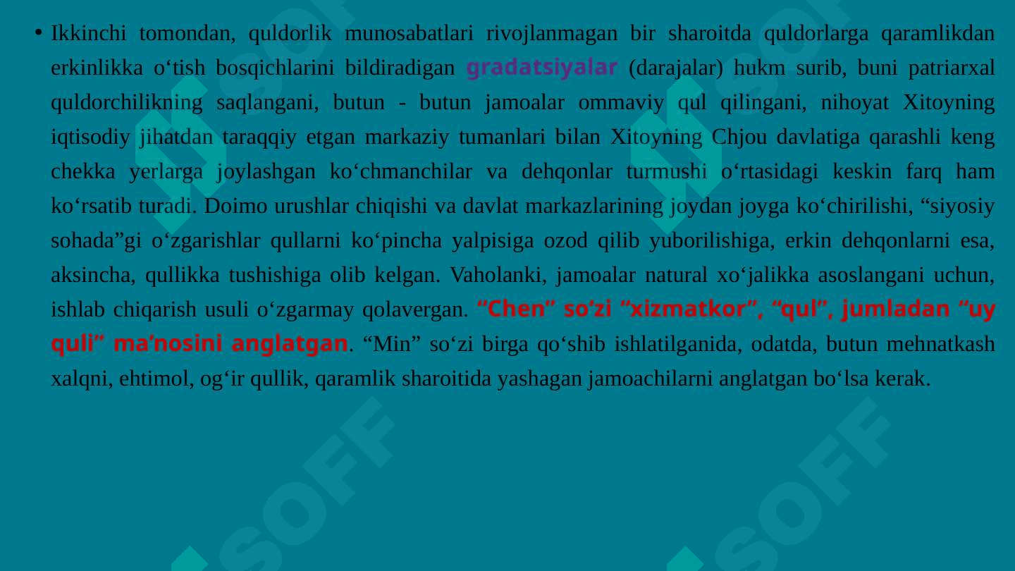 xitoyning birlashtirilishi 6