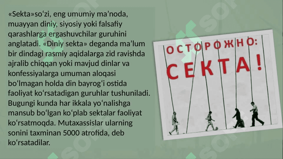 Yangi diniy harakatlar 8