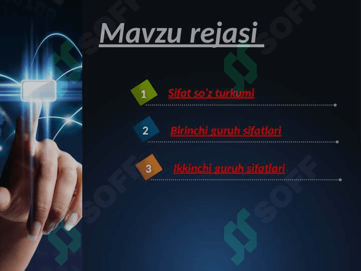 Morfologiya (Sifat so'z turkumi) 2