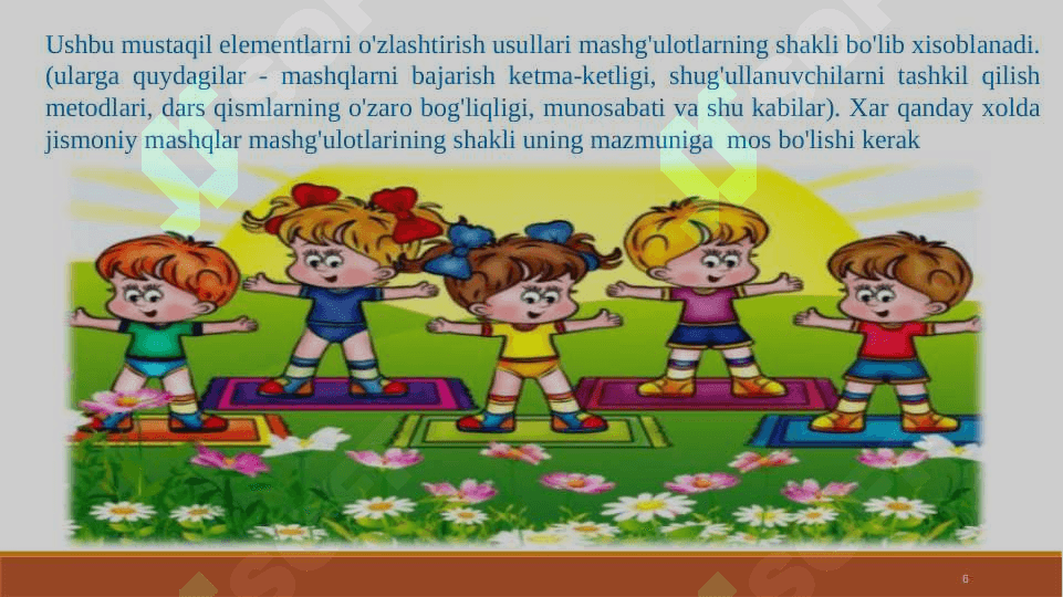 UMUMTA'LIM MAKTABLARIDA JISMONIY TARBIYA 6