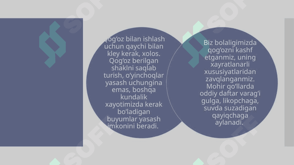 Qog'oz va kartondan o'yinchoqlar yasash 7