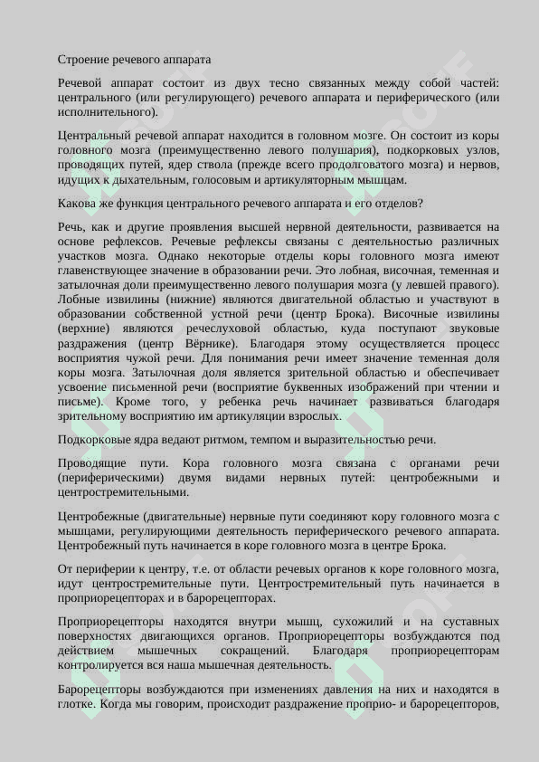 Речевой аппарат. Функции органов речи 3