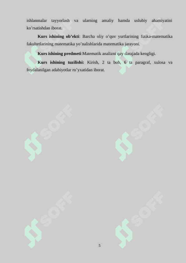 Determinantlarni hisoblash 5