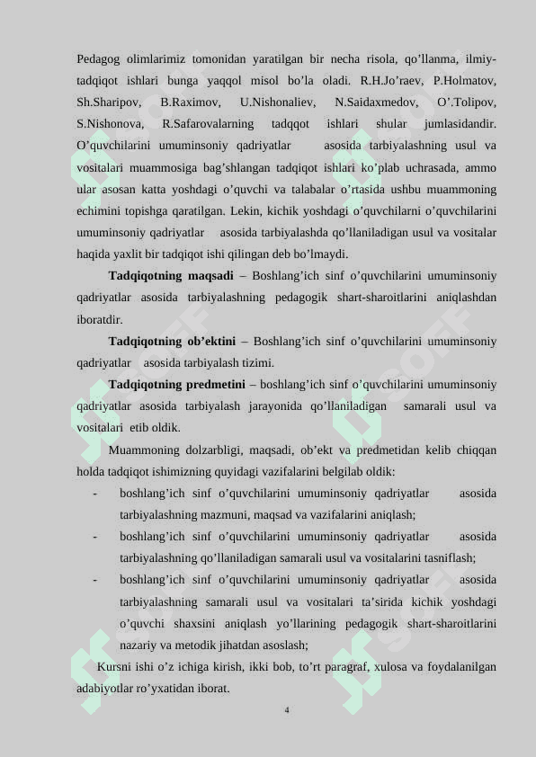 Boshlang’ich sinf o’quvchilarini milliy qadriyat va anʼanalar orqali tarbiyalash yo’llari 4