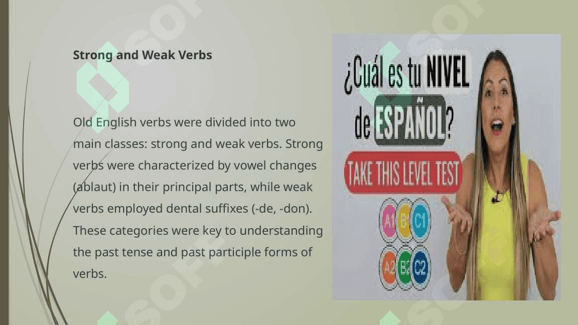 Verbs in Old english 4