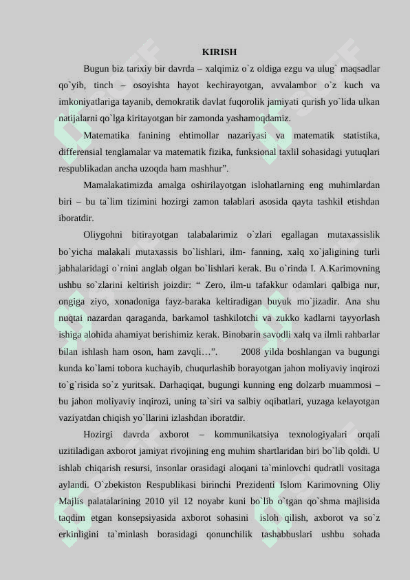 Ehtimollikning geometrik ta’rifi 2