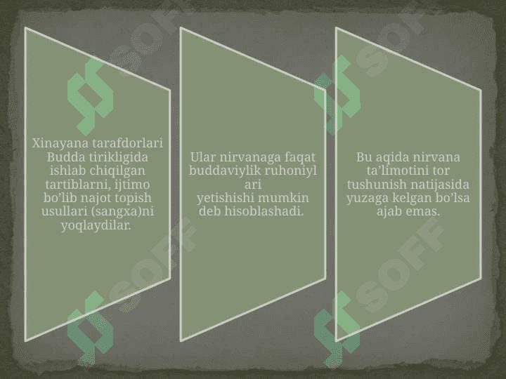 Buddaviylik yo’nalishlari 5