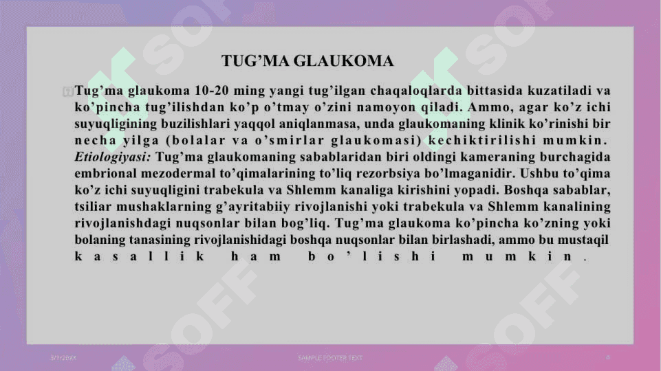 Glaukoma 8