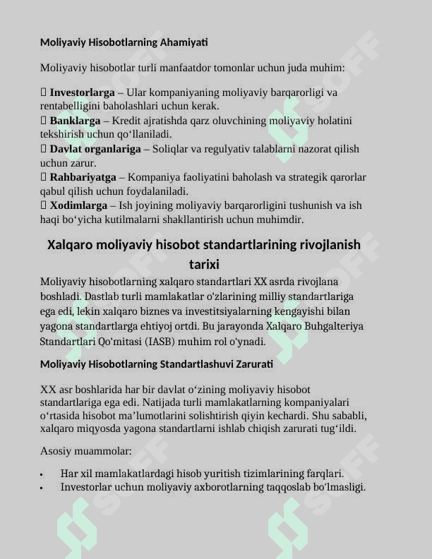 Moliyaviy Hisobotning Xalqaro Standartlari 4