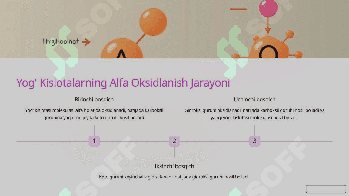 Yog' Kislotalarning Alfa Oksidlanishi 3