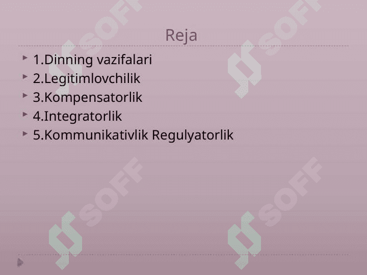 DUNYO DINLARI TARIXI FANI PREDMETI MAQSAD VA VAZIFALARI 2