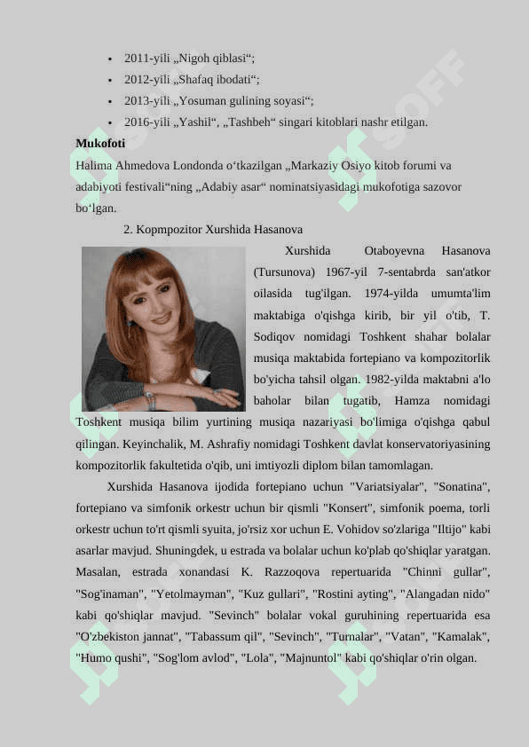 “Tinchlik bo‘lsin” H.Ahmedova she’ri, X.Hasanova musiqasi 3