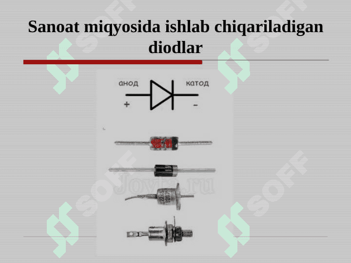 Yarimoʻtkazgichli  asboblar 6