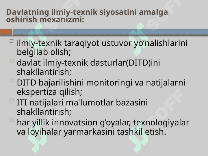 INNOVATSIYALARNING SOHALAR BO`YICHA 5