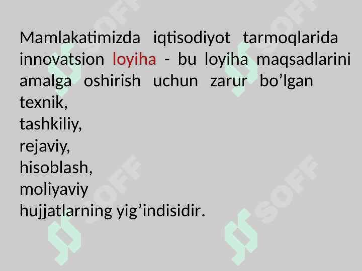 INNOVATSIYALARNING SOHALAR BO`YICHA 7