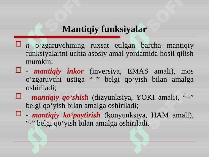 Raqamli integral mikrosxemalar 5