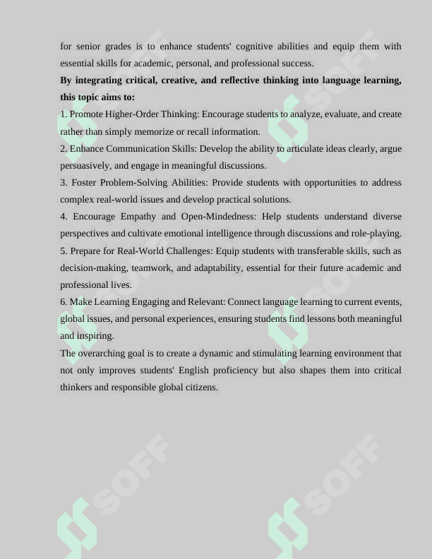 DEVELOPMENT OF PUPILS' THINKING ACTIVITY IN ENGLISH LESSONS IN SENIOR GRADES 4