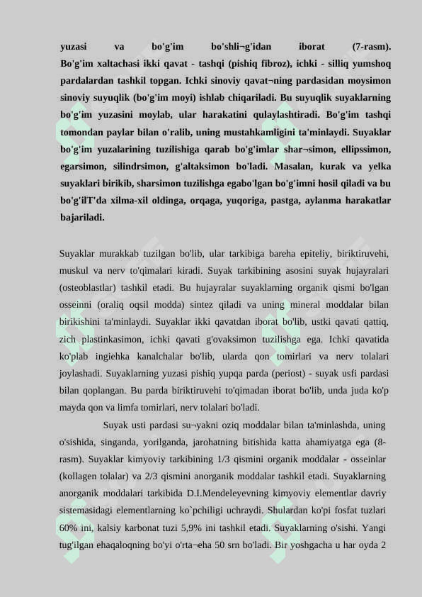 Suyaklarning ochiq va yopiq sinishilari 8