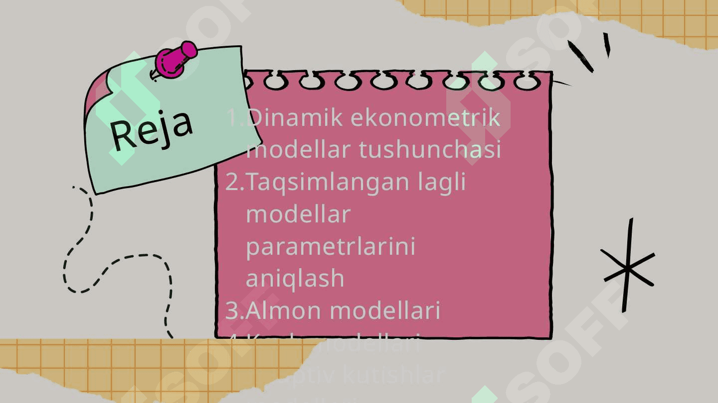 Dinamik ekonometrik modellar 2